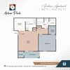 1 bed 1 bath floor plan 1 bed 1 bath floor plan at Arbor Park Apartments, Mississippi